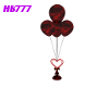 HB777 PL Heart Balloons