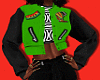 African Roots Jacket Grn