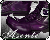 [A5ezt]Purple Shoes