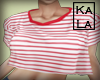 !A Red striped top