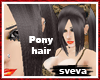 [sveva] pony hair