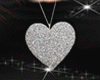 LOVE necklace Glitter