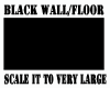 BLACK  FLOOR WALL 2SIDED