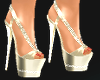 WNC platinum gold heels