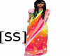 [SS]Rainbow Saree Dress