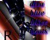 diva blue boots