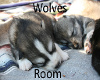 Wolves Room Sign