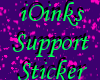 iOinks Support Sticker