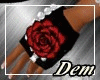 !D! Glove with Rose