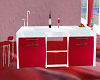 Red Kitchen Island Ani