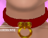 24k Maroon Choker