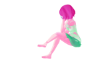 Sitting Doll Animated