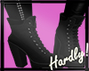 H | Black Boots!