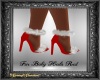 Fur Baby Heels Red