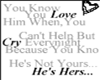 you know you love him...