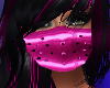 Neon Pink Rave Mask