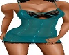 RLS TEAL SLIP DRESS