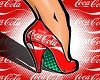 Pop Art Shoe CocaCola