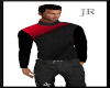 [JR] PullOver Red/Black