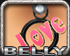 Emo Love Belly Ring
