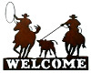 Western Welcome Decal