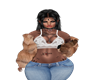 Andi Brown Fur Coat
