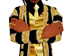 Gold&Blk Stripe 3Pc Suit