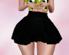 A~ Black Mini Skirt