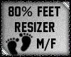 塞夫 80% Foot Scaler