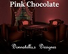 pink choc chat table