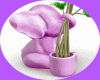 Purple Elephant Planter