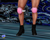 Pink/Gray Knee Pads