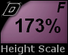 D► Scal Height*F*173%