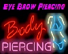Brow Piercing R Pink 3rg