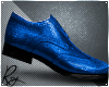 Blue Holiday Dress Shoes