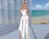 Bridal White Silk Dress
