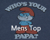 *LMB* Papa Smurf Top