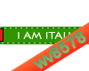 I am Italian