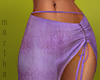 $ tied skirt s22 lilac