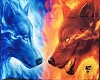 Fire & Ice Wolves