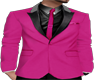 Bright Pink Suit Jacket
