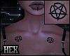 Hex Penta Chest Piercing