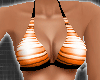 *Stripe Orange Bikini