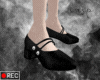 Black basic heels