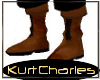 [KC]LEATHER ARMOR BOOTS