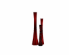 (M) Red&Blk Trio Vase