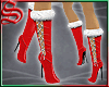 !* Sexy Red Santa Boots
