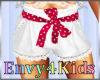 Kids White Red Polkadot 