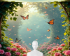 Pink Garden Bg