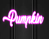 Pumpkin Neon Sign